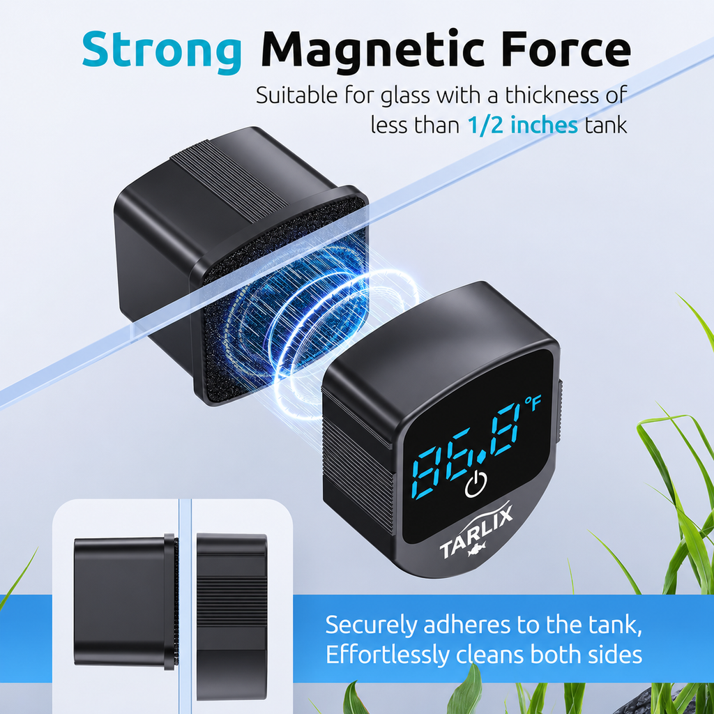 2-in-1 Magnetic Aquarium Cleaner