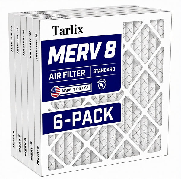 Tarlix MERV 8 Air Filters 6-Pack